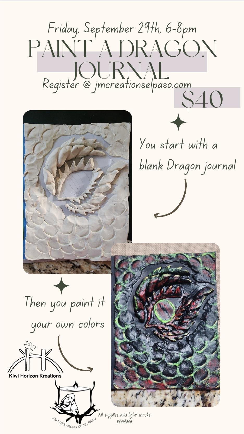 Paint a Dragon Journal Sept 29th