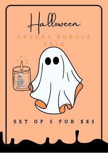 Spooky Set of 5 for $85