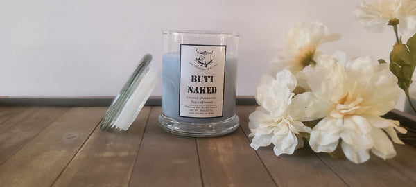 Butt Naked Scented Soy Candle