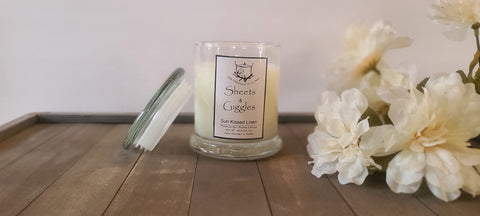 Sheets & Giggles Scented Soy Candle