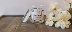 Cowboy Scented Soy Candle